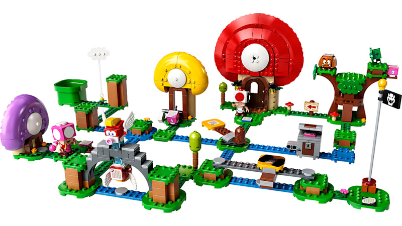 Lego toad's treasure hot sale hunt